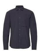 Onsteo Ls Reg Pocket Viscose Shirt ONLY & SONS Navy