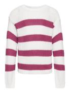 Kogsif Ls Striped Pullover Knt Kids Only Patterned