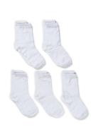 Cotton Socks - 5-Pack Melton White