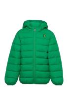 Lightweight Puffa Jacket Lyle & Scott Junior Green