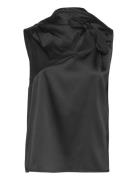 Silk Top Rosemunde Black