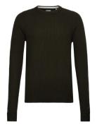 Jjpannel Knit Crew Neck Aw23 Jack & J S Black