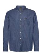 Lee Button Down Lee Jeans Blue