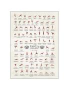 Yoga Poster & Frame Patterned