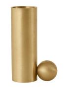 Palloa Solid Brass Candleholder - High OYOY Living Design Gold