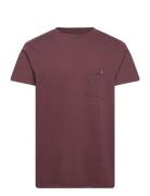 Kolding Organic Tee S/S Clean Cut Copenhagen Purple