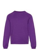 Koglesly Kings L/S Pullover Knt Kids Only Purple