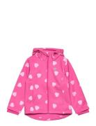 Softshell Printed Heart Jacket Tom Tailor Pink
