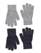 2-Pack Gloves - W. Lurex Melton Patterned