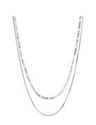 The Cecilia Chain Necklace-Silver LUV AJ Silver
