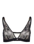 Orchids Wirefree Triangle Bra CHANTELLE Black