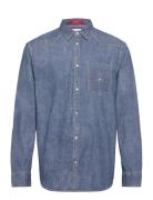 Tjm Rlx Western Denim Shirt Tommy Jeans Blue