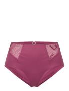 Graphic Support High Waisted Support Full Brief CHANTELLE Purple