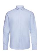 Bs Thompson Slim Fit Shirt Bruun & Stengade Blue