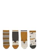 Silas Cotton Socks - 4 Pack Liewood Patterned