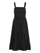 Objramilla S/S Long Dress 126 Object Black