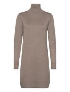 U6801, Milasz Rollneck Dress Saint Tropez Beige