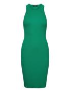 Matte Rayon/Nylon-Dress Lauren Ralph Lauren Green