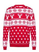 The Classic Christmas Jumper Red Christmas Sweats Red