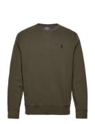 Marled Double-Knit Sweatshirt Polo Ralph Lauren Khaki