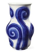 Tulle Vase H22.5 Cm Blå Kähler Blue