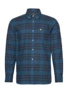 Check Flannel Shirt Lyle & Scott Navy