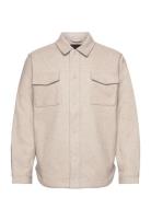 Dean Bonded Overshirt Clean Cut Copenhagen Cream