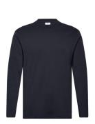 100% Cotton Long-Sleeved T-Shirt Mango Navy