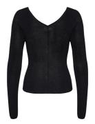 Monagz V-Neck Blouse Gestuz Black