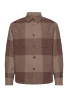 Jacob Check Wool Hybrid Les Deux Beige