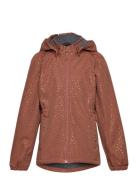 Softshell Jacket Recycled Aop Mikk-line Brown