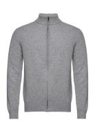 Lambswool Fzip Hackett London Grey