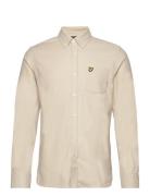 Plain Flannel Shirt Lyle & Scott Beige