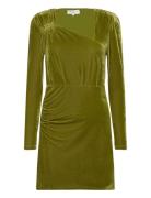 Cmvelvet-Short-Dress Copenhagen Muse Green