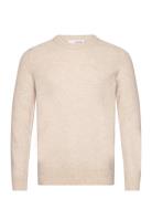 Slhrai Ls Knit Crew Neck W Selected Homme Cream