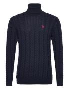 Uspa Turtleneck Knit Chase Men U.S. Polo Assn. Navy