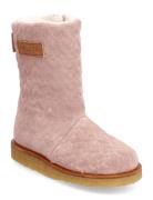 Boots - Flat - With Zipper ANGULUS Pink