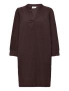 Kalina Dress Kaffe Brown