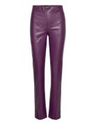 Slkaylee Straight Pants Soaked In Luxury Purple