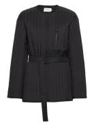 Lw Vertical Quilted Jacket Calvin Klein Black