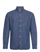 Work Denim Shirt Timberland Blue