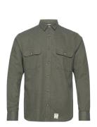 Glenn Flannel Shirt Ls Fat Moose Khaki