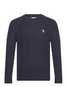 Anf Mens Sweaters Abercrombie & Fitch Navy