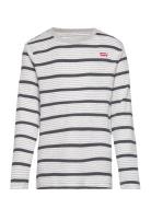 Levi's® Long Sleeve Striped Thermal Tee Levi's Grey