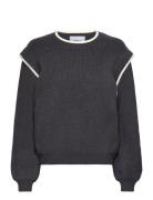 Msjayla Knit Pullover Minus Grey