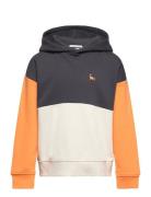 Colorblock Over D Hoody Tom Tailor Patterned