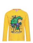 Long-Sleeved T-Shirt Marvel Yellow