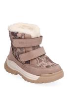 Millas Double Velcro Tex Print Wheat Pink