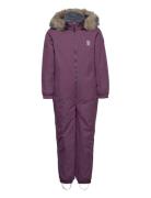 Lwjori 750 - Snowsuit LEGO Kidswear Purple