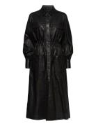 Lily Thin Leather Dress MDK / Munderingskompagniet Black